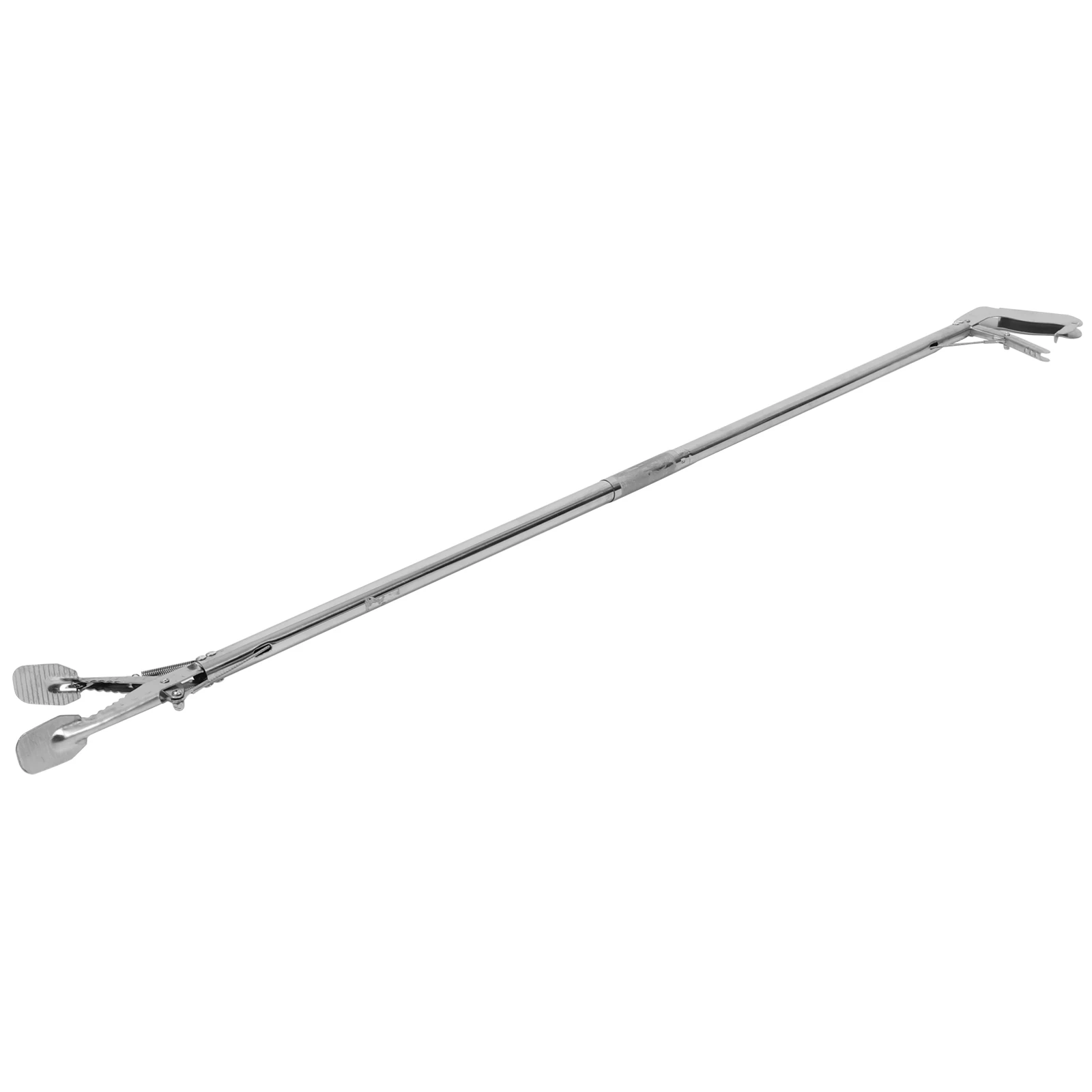 

Elderly Grabber 118cm Stainless Steel Foldable Picker Tool for Bedridden Durable Clamp Long Reach Aid Health Care