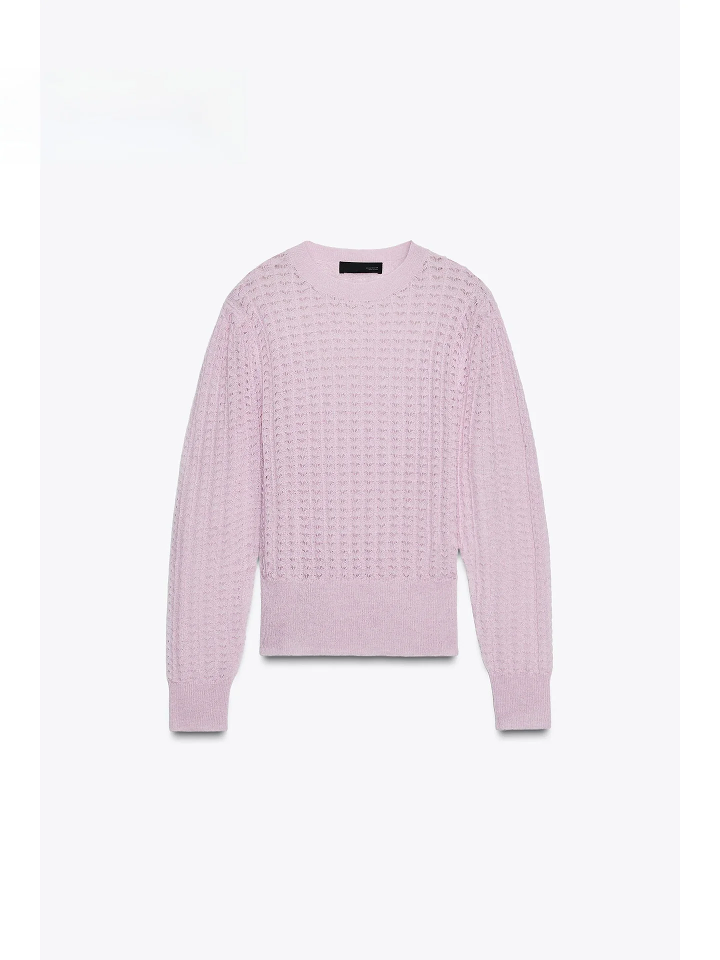 

Comfortable Soft Knitted Long Sve Waist-Cinched Women's Sweater Casual Sle Regular Fit Knitwear for Winter Season