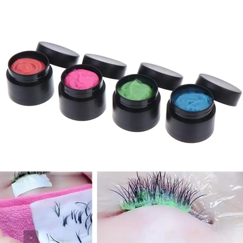 1Pcs Fragrancy Smell Cream 5/10g Fruit Flavour Eyelash Glue Remover Zero Stimulation Quick Removing Lash Extension Tool