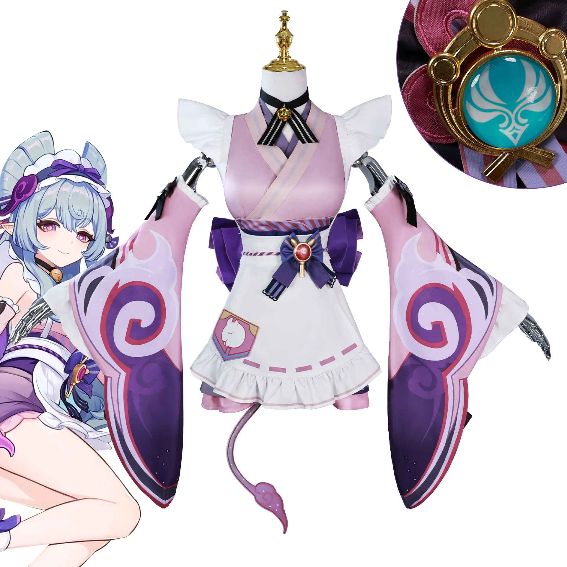 

Game Genshin Impact Yumemizuki Cosplay Costume Mizuki Costumes For Woman Girl Party Cosplay Full Set
