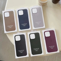 Original Apple Leather Magsafe Case For iPhone 16 15 14 Pro Max Case Wireless Charging Magnetic For iPhone 16 15 14 Plus Cover