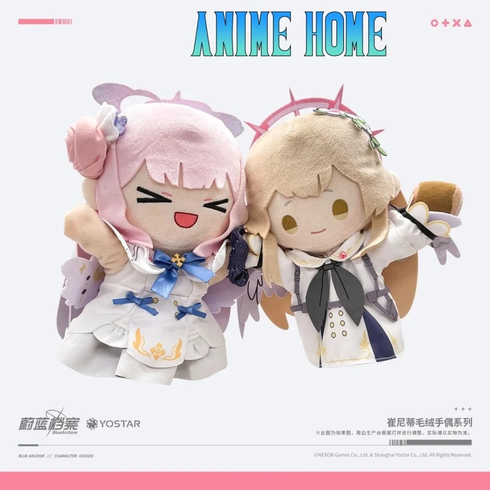 

Anime Blue Archive Misono Mika Mio Furuhashi Plush Hand Puppet Doll Toy Stuffed Original Cartoon Cosplay