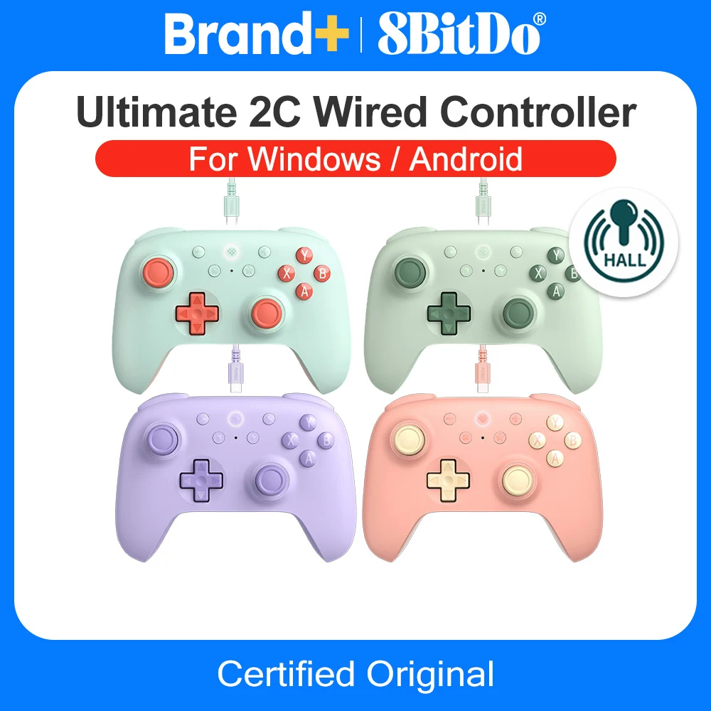 Controle 8BitDo C: A Escolha Definitiva para Jogadores que Querem Precisão e Confiabilidade no PC e Android