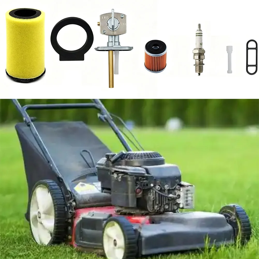 

1YW-14451-00-00 Lawn Mower Air Filter And Oil Tank Switch Valve Kit Compatible With YFM250 Garden Tools Replacement Parts