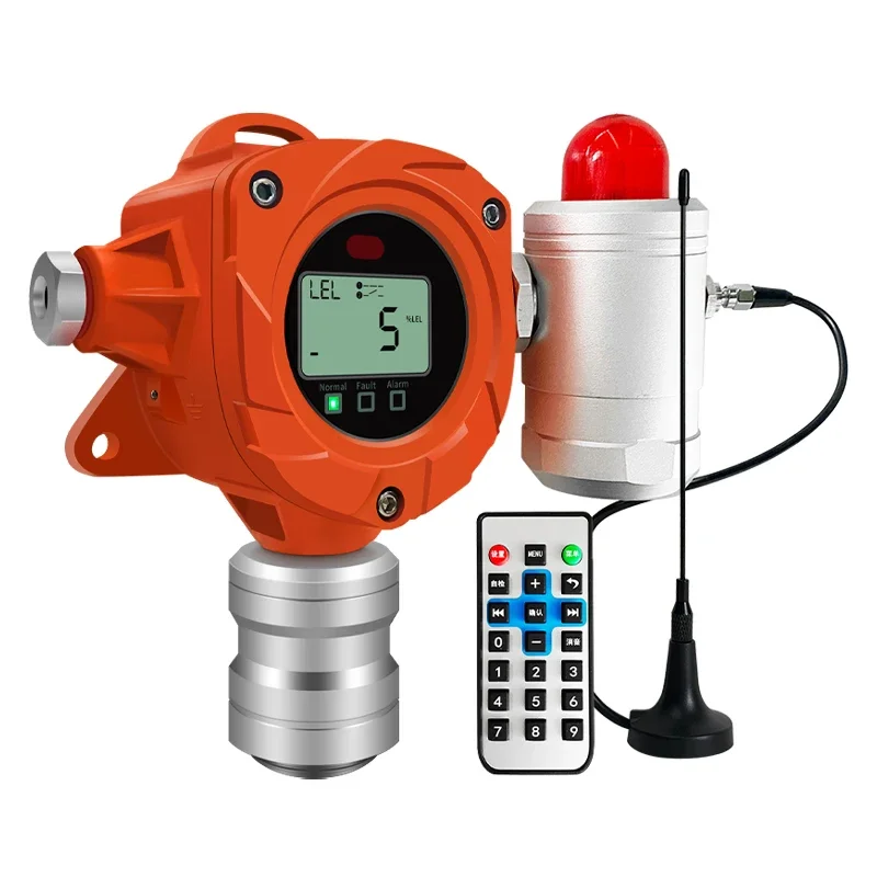 D400 Fixed Ammonia Gas Detector Fixed Gas Detector CH4 Wall Type Industry Combustible Gas Monitor