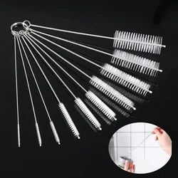 10Pcs Drinking Straw Cleaning Brush Set Tubes Washing Cleaner Kit Extra Long Pipe Cleaner Tools for Glasses Straw Cups Bottles