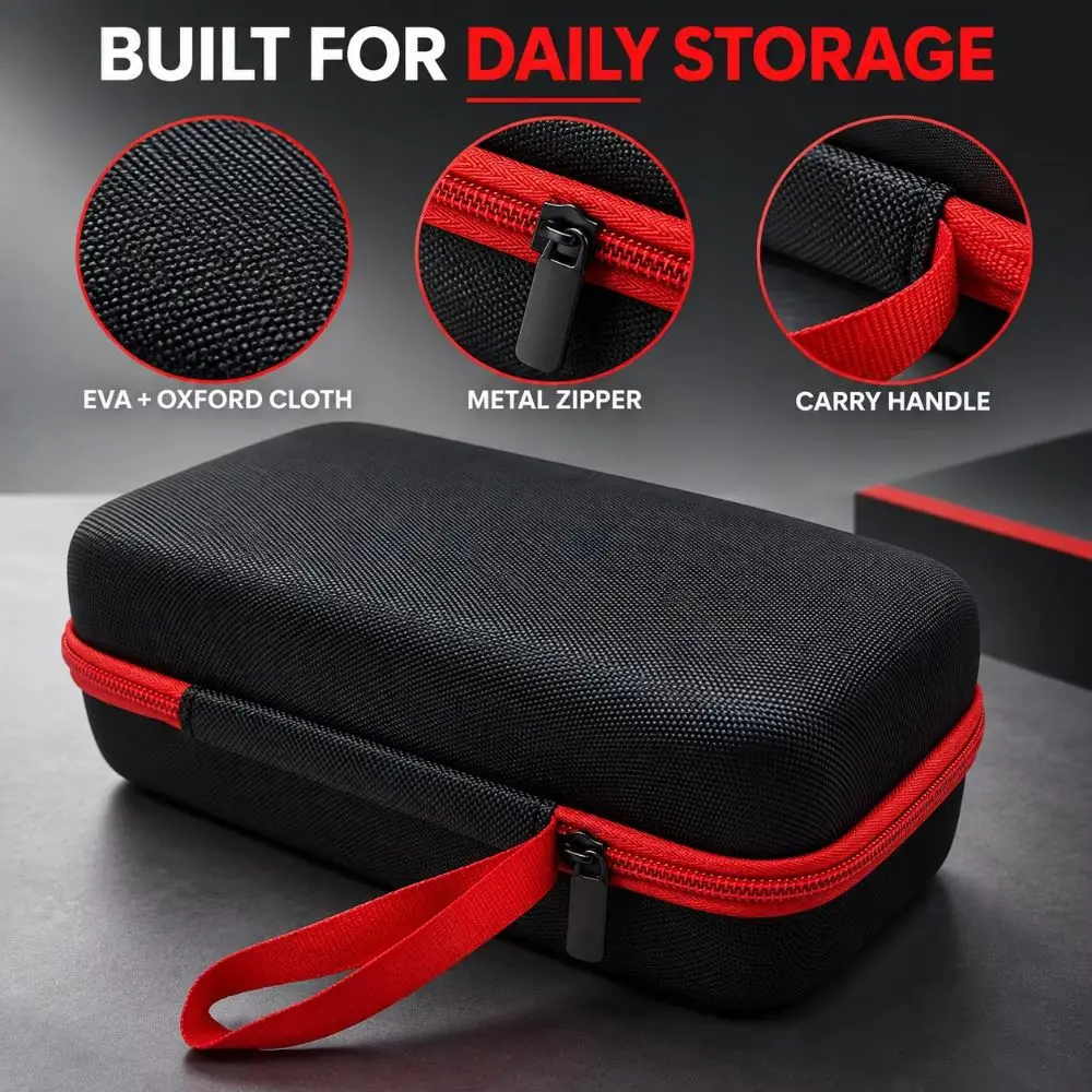EVA Material EVA Storage Bag Large Capacity Waterproof Tool Organizer Case Heavy Duty Shockproof Shockproof Storage Bag