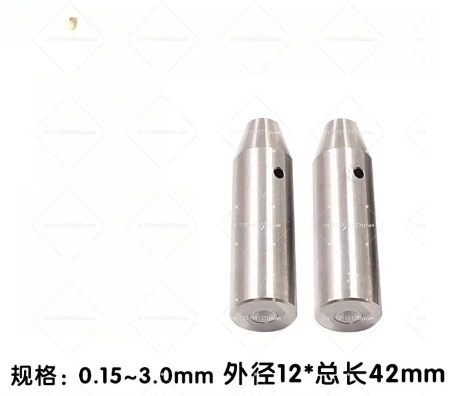 Pulse Hole Machining Ceramic Electrode Guide Sleeve 12×42mm Guide Range 0.1-3.0mm Positioning Spare Component