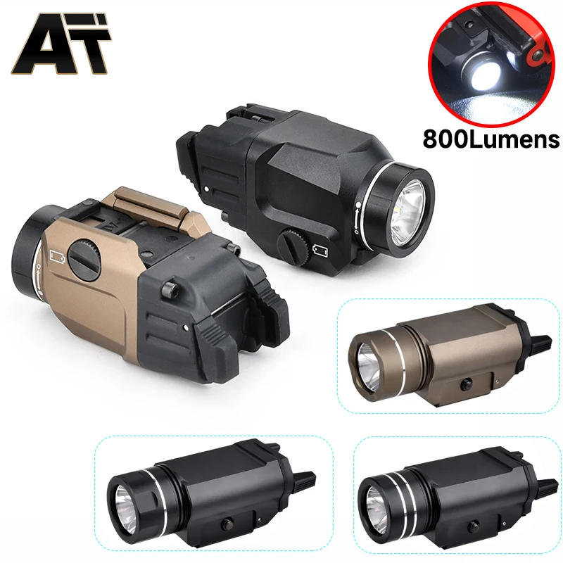 

WADSN Metal TL Hanging Scout Flashlight 800 lumens White Strobe LED Light Tactical Hunting Weapon Pistol Light Airsoft Accessory