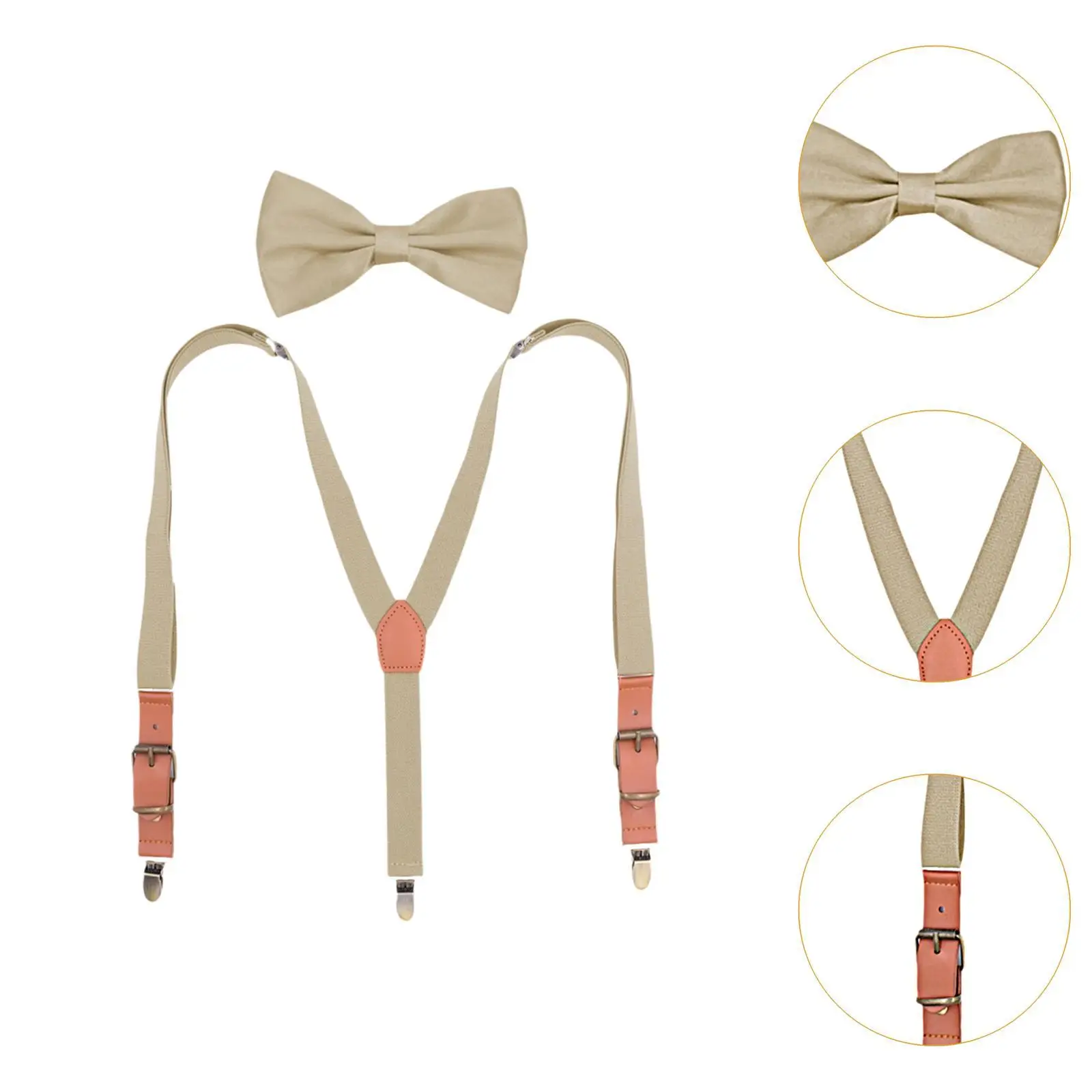 สายเอี๊ยมเด็ก สายเอี๊ยมยางยืดสำหรับเด็กชายและเด็กหญิง เพื่อนเจ้าบ่าว งานแต่งงาน ลำลอง