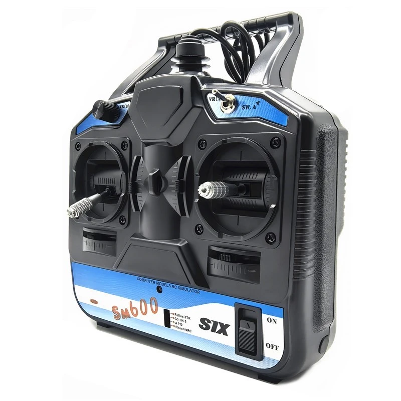 Phoenix Simulator SM600 Model Drone Training Remote Control G7 Encryption Dog FPV Crossover Aircraft Fixed Wing