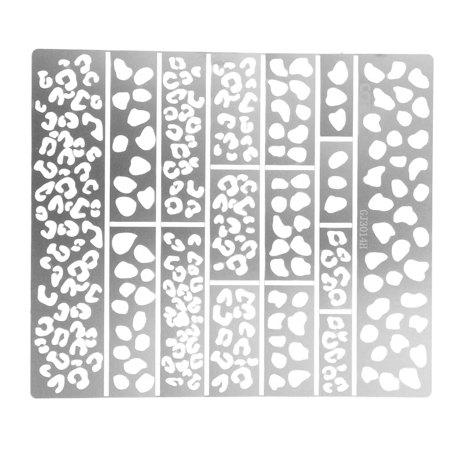 

Многоразовый трафарет для камуфляжной росписи: шаблон для распыления краски с вырезанным леопардовым принтом, узоры для распыления краски