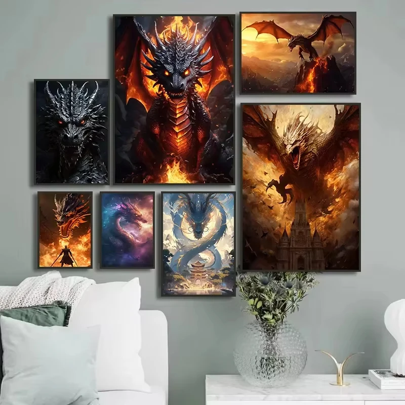 1000Pieces Jigsaw Puzzle Peaceful Oriental Dragon Scene For Adults Ideal For Stress Relief And Relaxation