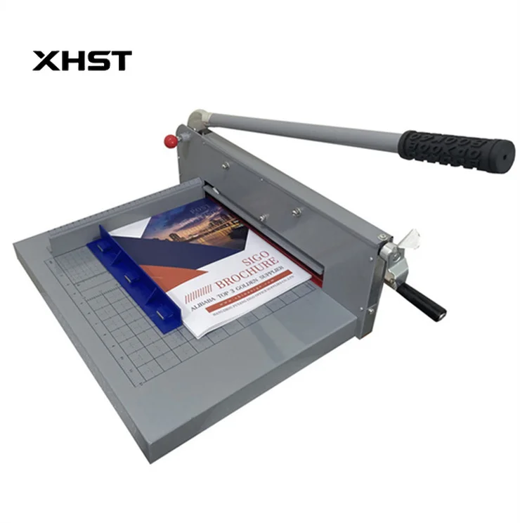

SG-198 Heavy Duty Desktop A4 Paper Manual Desktop Cutter Manual Guillotine Cheap Price