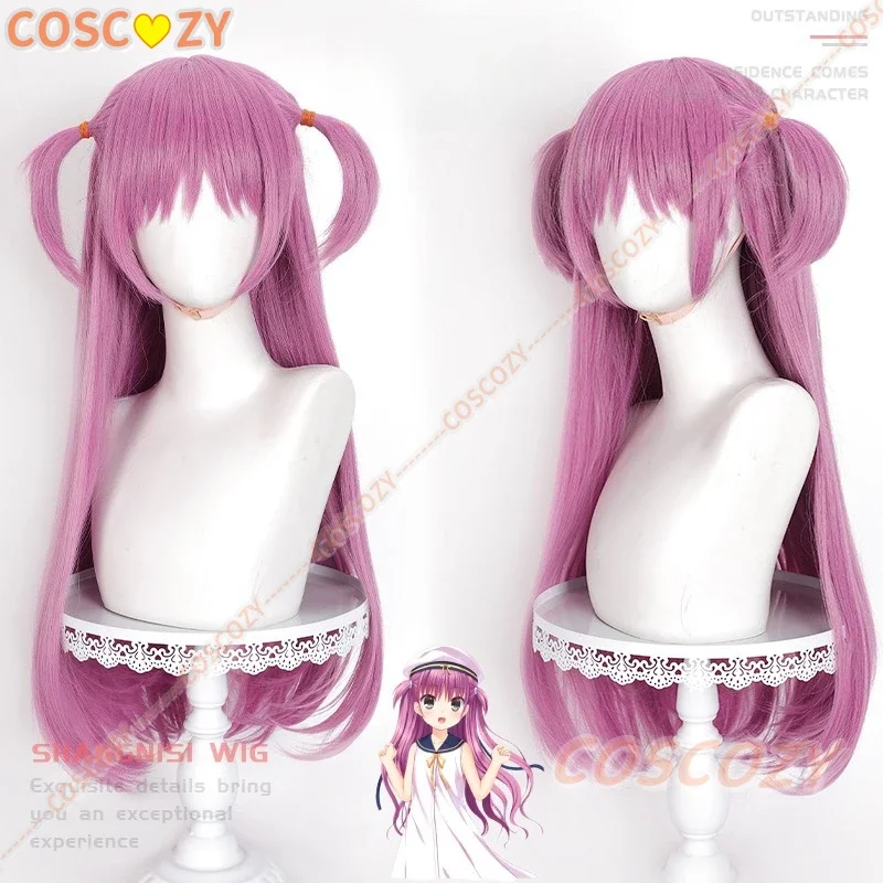 

CosplayAnime Summer Pockets Cosplay Wig Long Purple Hair Halloween Party Woman Girls Role Play Wigs