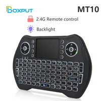 Wireless Remote Control MT10 2.4GHz With Backlit Portable Mini Keyboard Touchpad for TV Box Computer Sep Top Box Smart Home