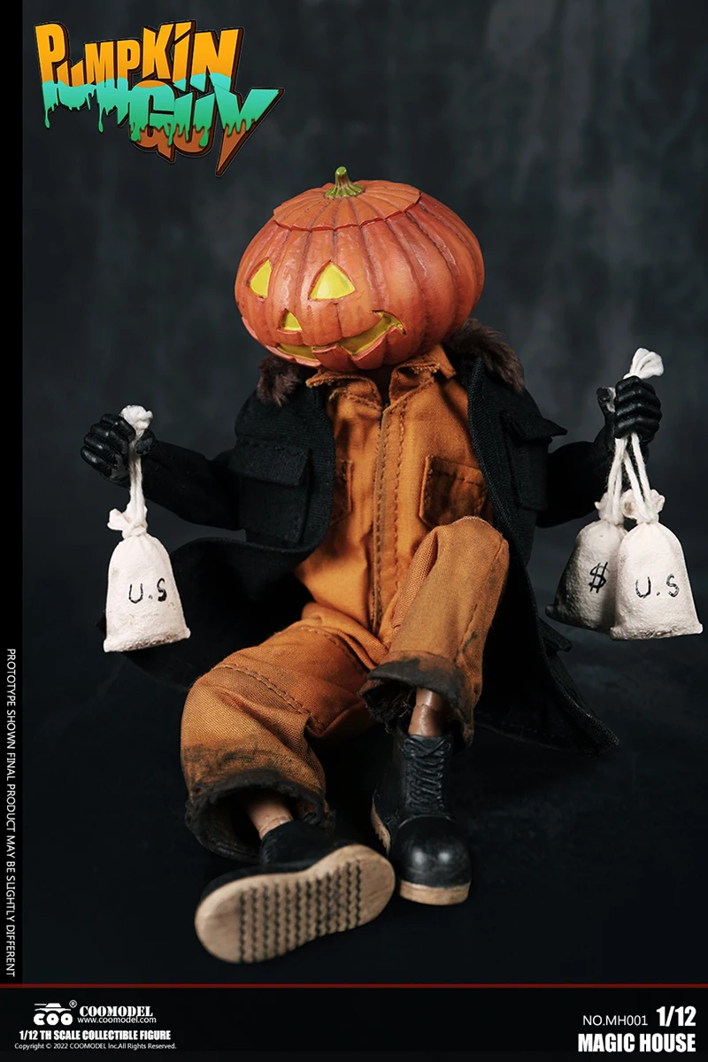 COOMODEL 1/12 Magic House Series MH001 MH002 Pumpkin Man MH003 MH004 Spaventapasseri 6in Action Figure Set completo Modello per i fan