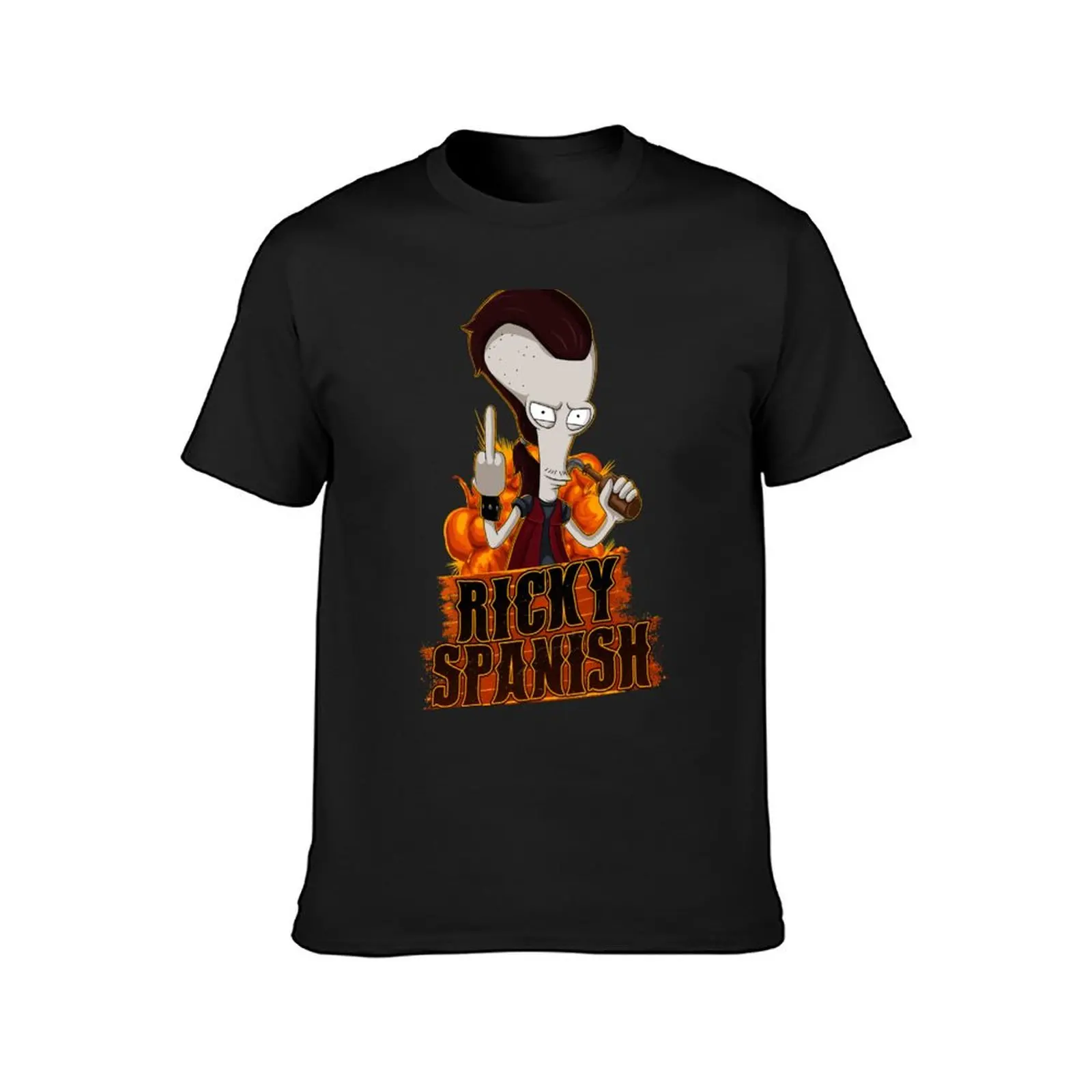 Ricky Spanish T-Shirt shirts graphic tees Blouse tees cute tops fitted t shirts for men