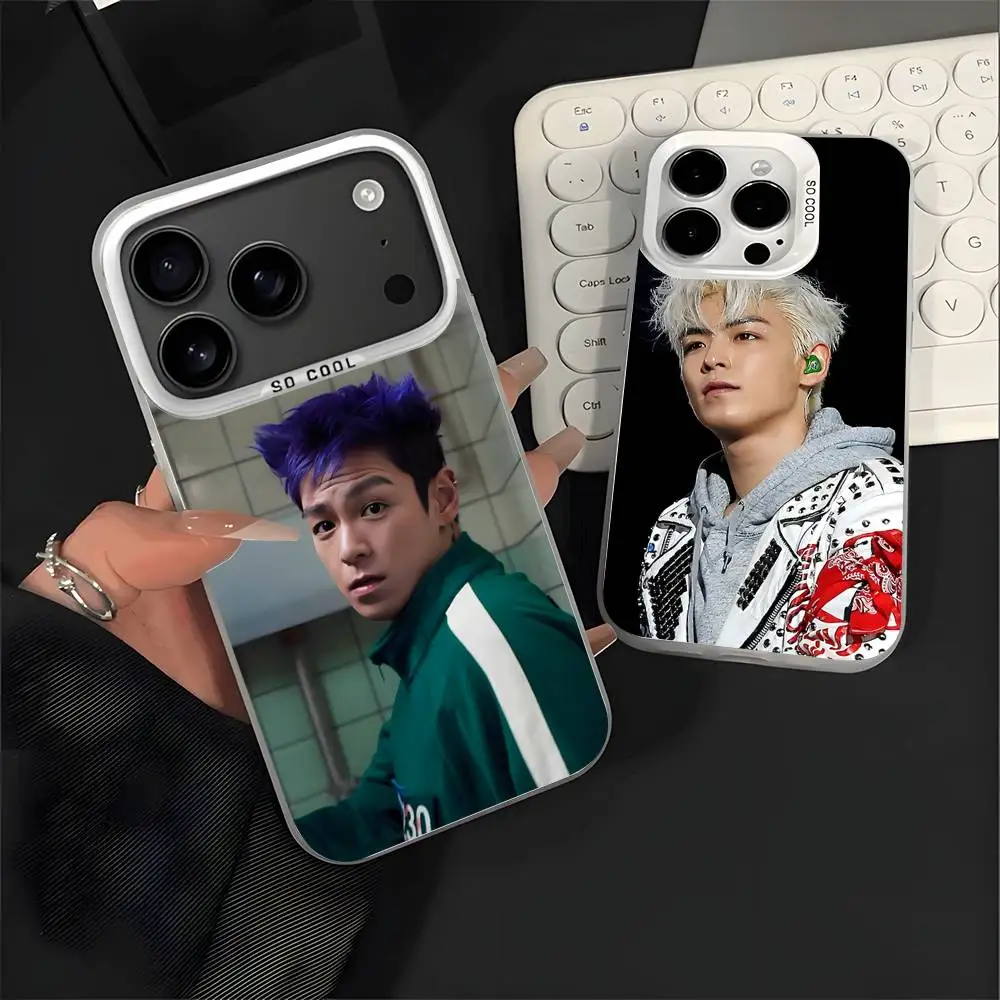 

C-Choi S-Seung Hyun T-TOP For White Candy Matte Cover iPhone 17,16,15,14,13,12,11,Mini,Pro,Plus