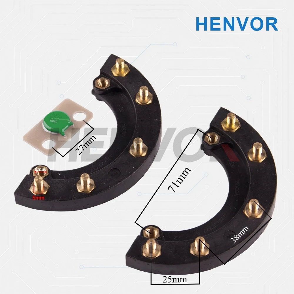 Diode Rectifier Bridge Kit for Leroy Somer Generator 33025777, Copper Stable Rotating Rectifier Module, Generador Accessory