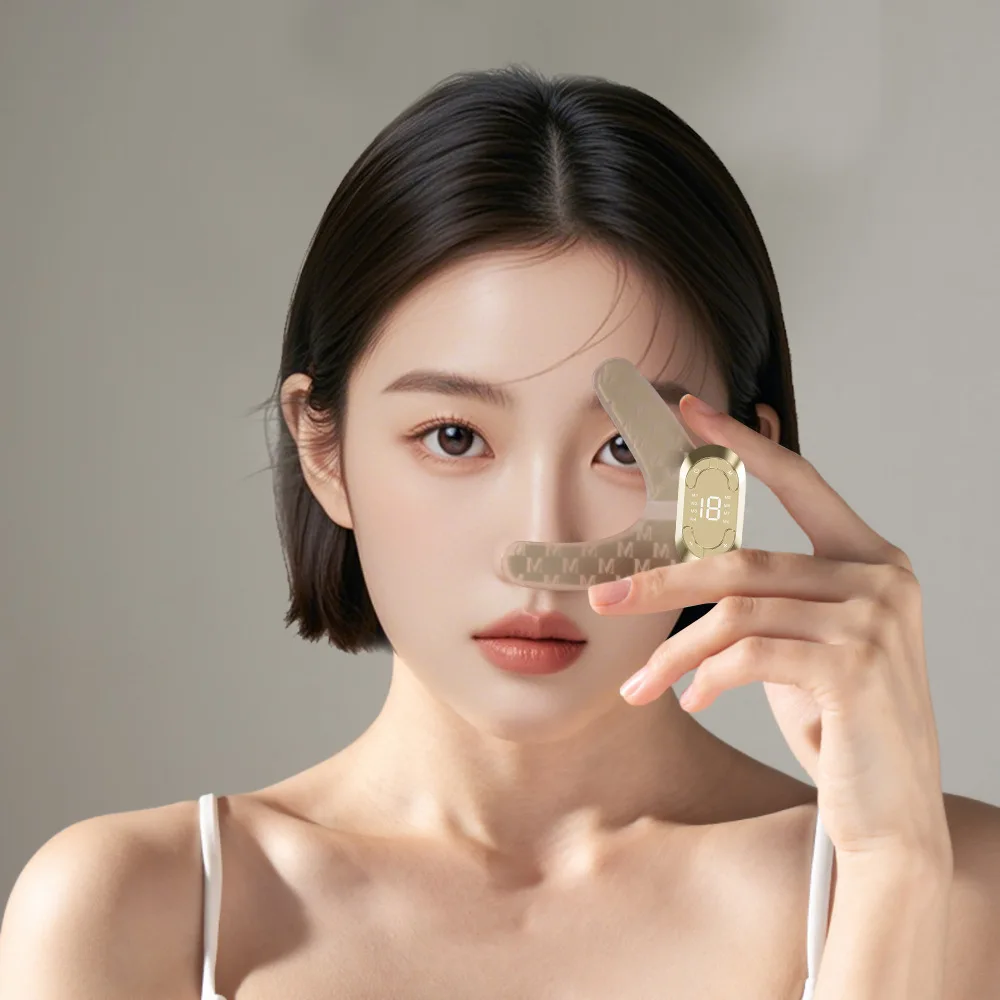 Eye Massager Anti-Aging Device Microcurrent Massager for Daily Facial Care Minimize Fine Lines Dark Circles Lift Tighten
