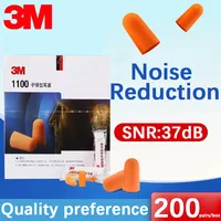 3M】 Tapones para los oídos antiruido Tapones para los oídos industriales Mecánicos silenciosos Aislamiento acústico Reducción de ruido Tapones para los oídos de protección Marca de 3 m.