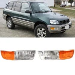 Front Bumper Foglight Fog Lights for Toyota RAV4 1998 1999 2000