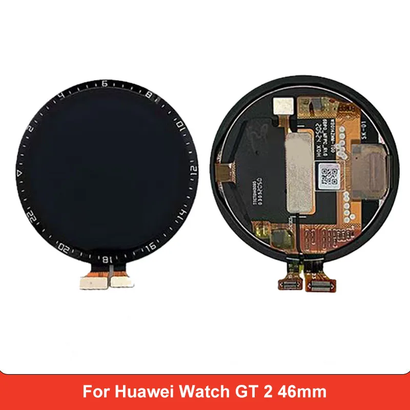 139-インチ液晶画面-huawei-社腕時計-gt-2-46-ミリメートル-ltn-b19-デジタイザフルアセンブリ時計ディスプレイ交​​換画面