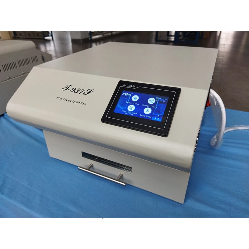 Ranlraka T-937S LCD Soldering System Global Voltage Adaption Intelligent Thermal Diagnostics 315 345mm large area oven
