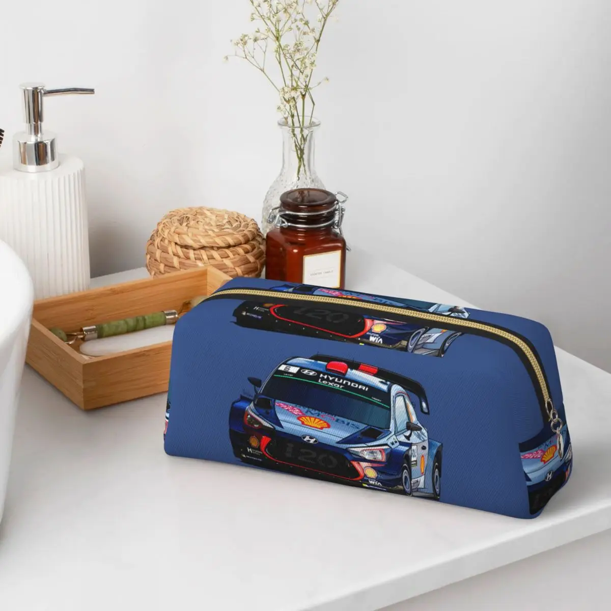 

World Rally Championship WRC Pencil Cases for Student School Pen Box Pencil Bag Big Pencil Pouch Storage Stationery Supplies