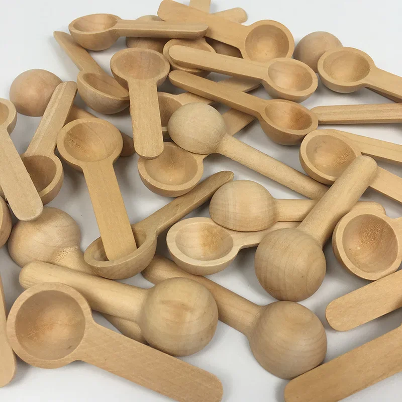 10Pcs Mini Wooden S…