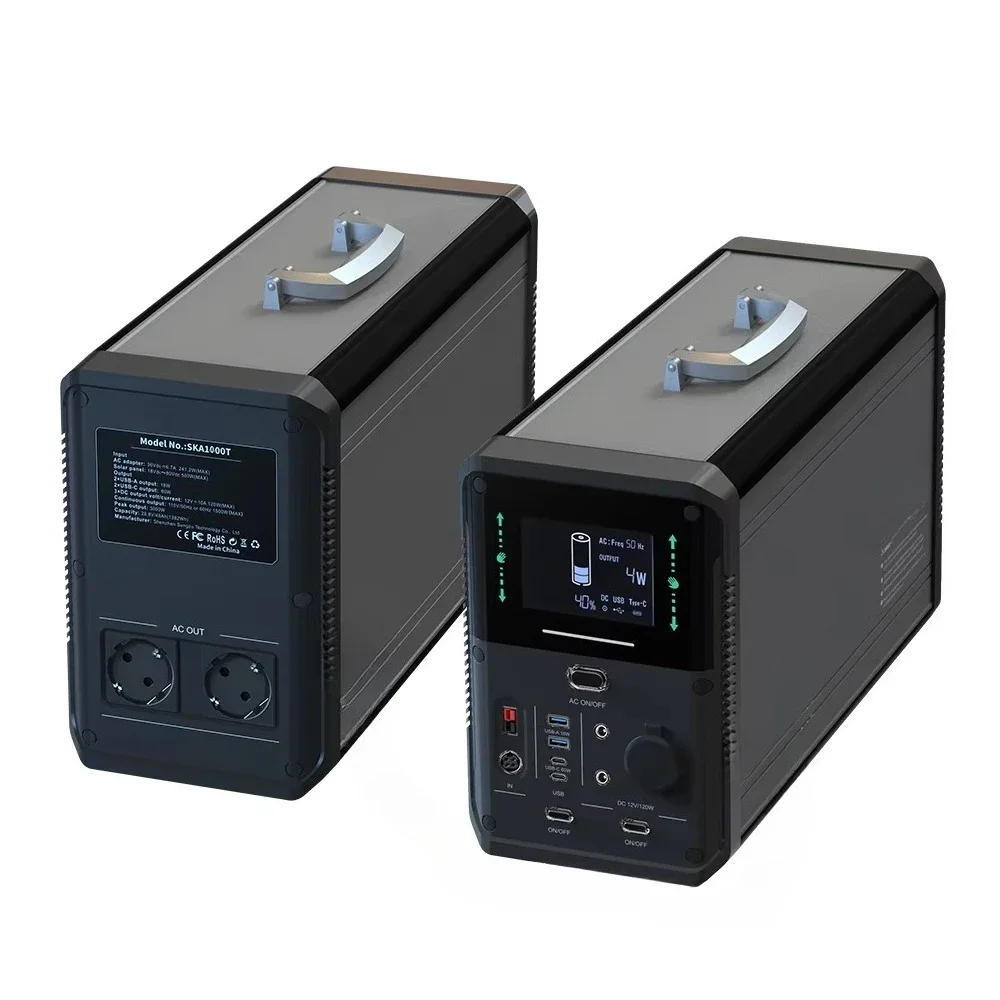 1000W Off-Grid Solar with Pd 60W 1000w 1500w 2500w Power Station for Indoor and Outdoor Energy Storage