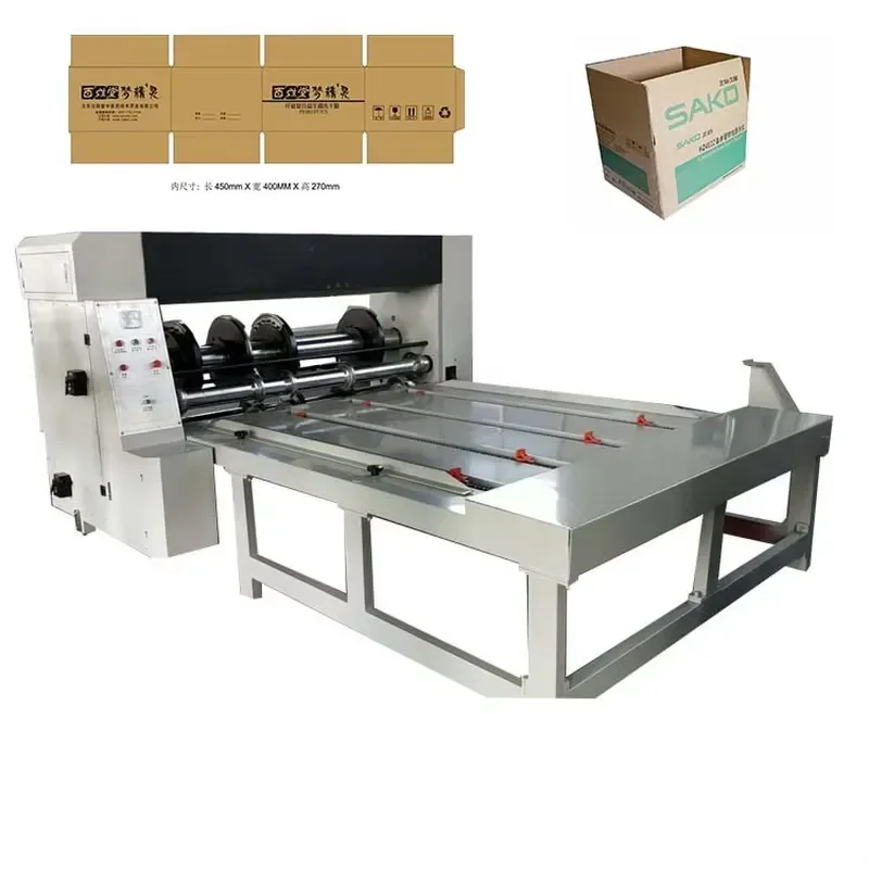 Chain Feeder Rotary Slotter Machine Rs4 for Carton Box/corrugated Cardboard Slotting Making Machine
