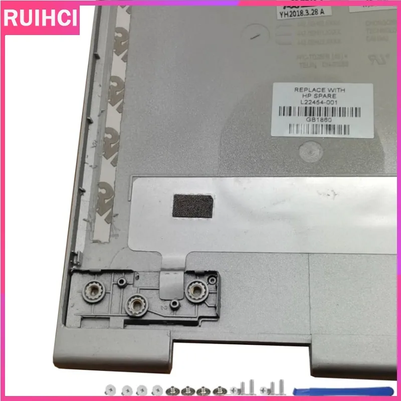 ل بافيليون X360 15-CR TPN-W132 جديد LCD الغطاء الخلفي Palmrest العلوي لوحة مفاتيح الكمبيوتر المحمول استبدال L20848-001 L22454-001