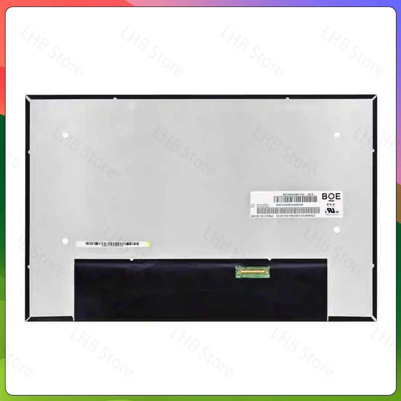 14 Inch IPS Laptop LCD Screen NV140WUM T02 NV140WUM-T02 V8.0 Display Matrix Panel Replacement 1920x1200 eDP 40 Pins Touch Screen