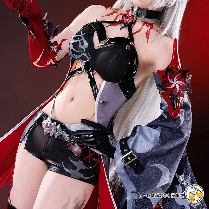 New Acheron Cosplay Costume for Halloween Christmas Festival Comic Con Game Anime Fashionable and Beautiful Roleplaying Costumes