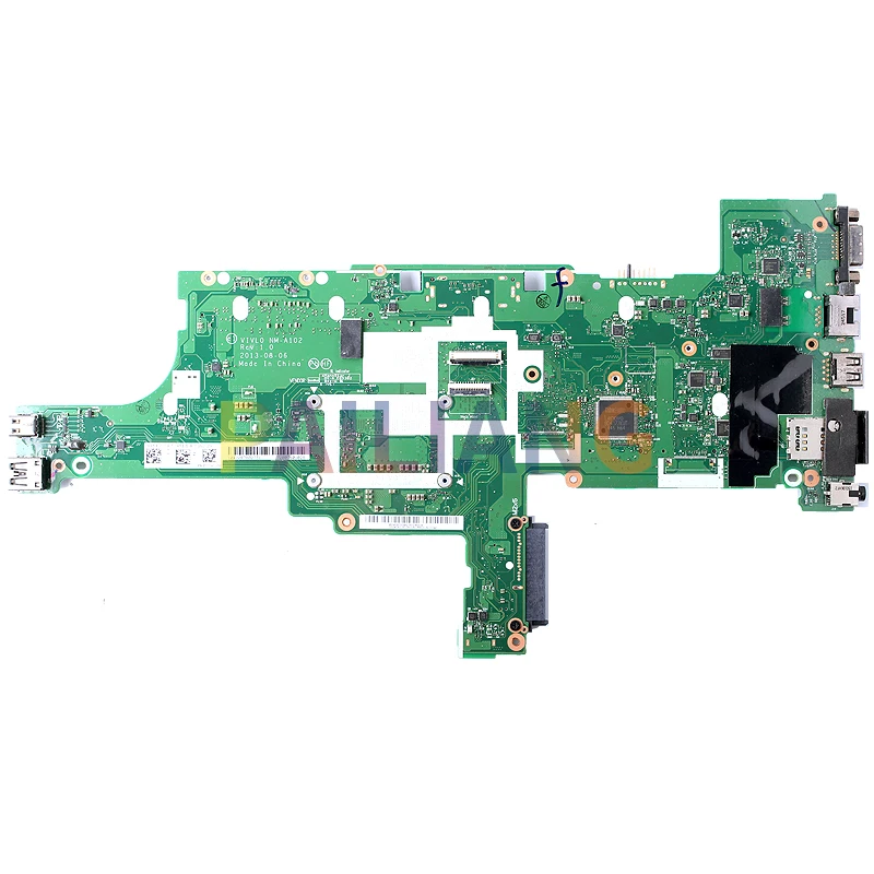 Imagem -04 - Placa-mãe Portátil para Lenovo Thinkpad T440 Nm-a102 Notebook Mainboard Completo Testado I34010u I5-4300u I7-4600u Ram 4g 04x4011