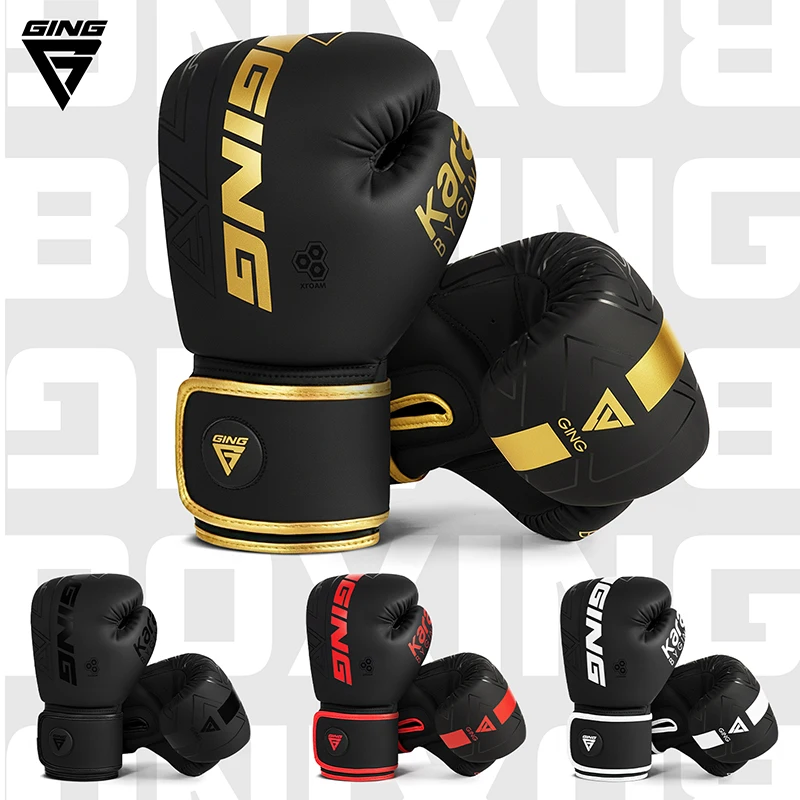 4/6/8/10/12/14Oz Boxhandschuhe für Kinder und Erwachsene, atmungsaktiv, professionelle Sanda Muay Thai Kampfhandschuhe, PU-Trainingshandschuhe – Detail 2