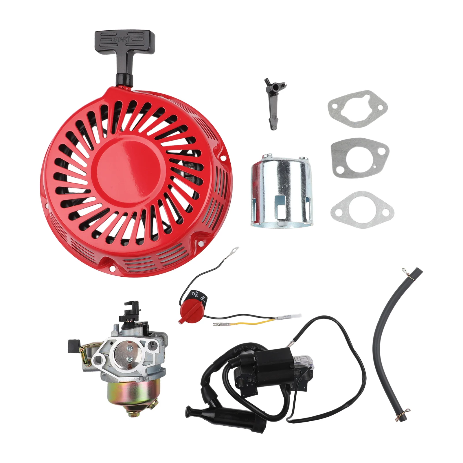Carburetor for Honda For GX390 and For GX340 GX360 Direct Replacement for 16100ZF6V01 Complete Installation Set