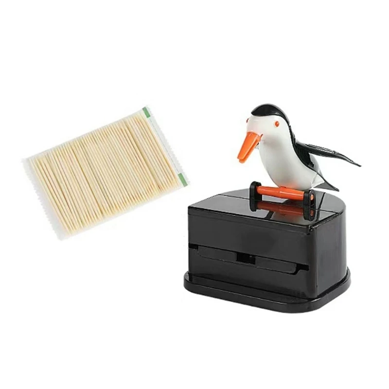 G92C Hygienic 1 Handed Toothpicks Holders With Playful Bird For Family