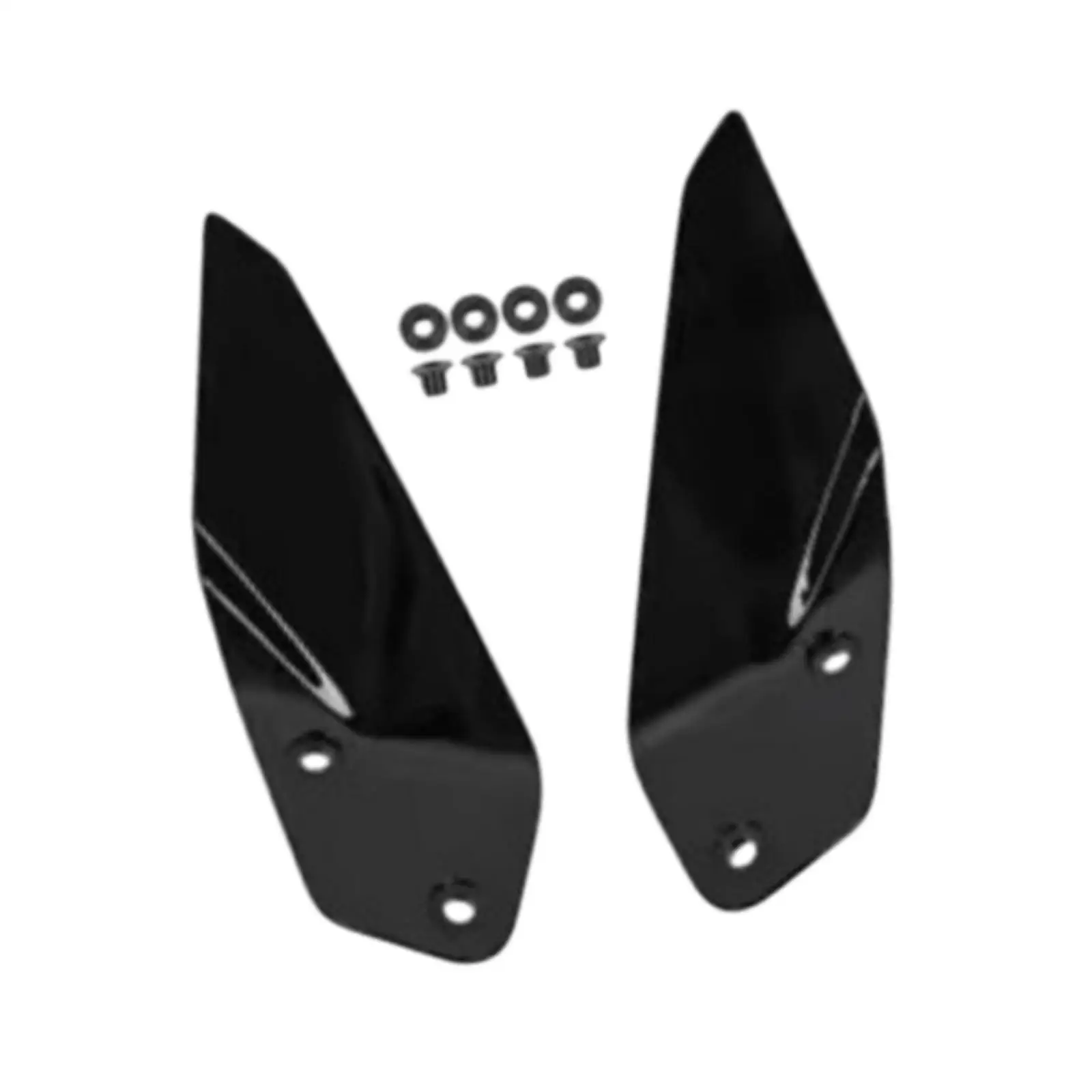 2x Motorcycle Side Wind Deflectors Practical for BMW R1200GS Adv 14-20