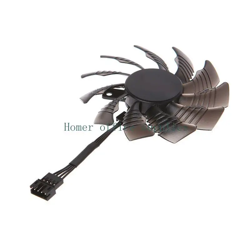 K43B T128010SU 12 V 78 mm VGA-Lüfter für Gigabyte GTX1050 1060 Grafikkarten-Lüfter