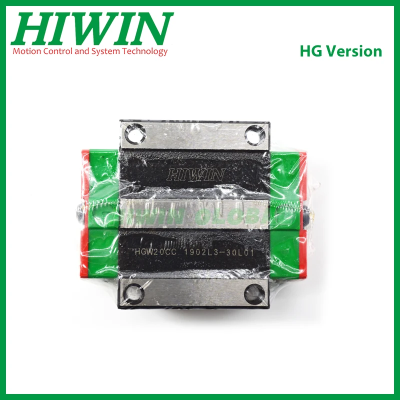 Imagem -04 - Hiwin-linear Guia Slide Block Trilho Cnc Hgh15ca Hgh20ca Hgh25ca Hgh30ca Hgh30ca Hgh15cc Hgw20cc Hgw25cc Hgw30cc Novo