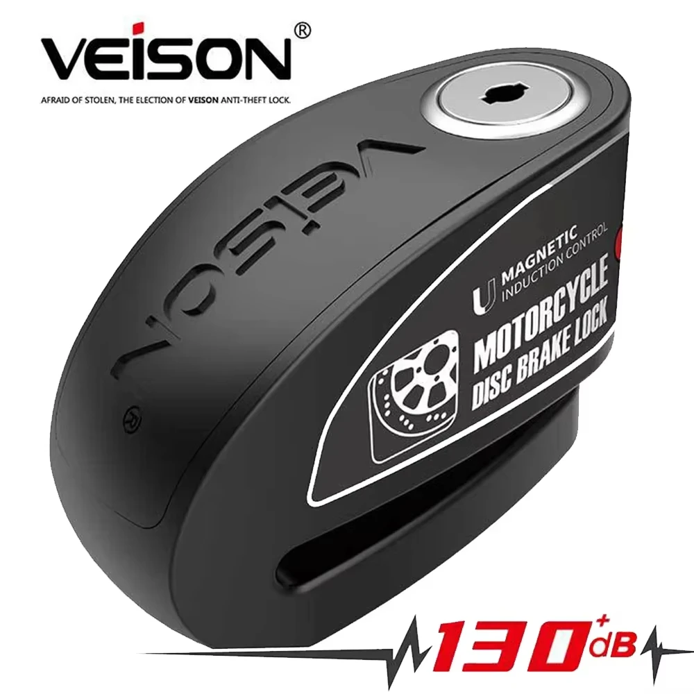 Motorcycle Waterproof Alarm Lock Lntelligent Controllable Alarm Disc Brake Lock Electric CarLock DiscBrake  Bicycle DiscLock