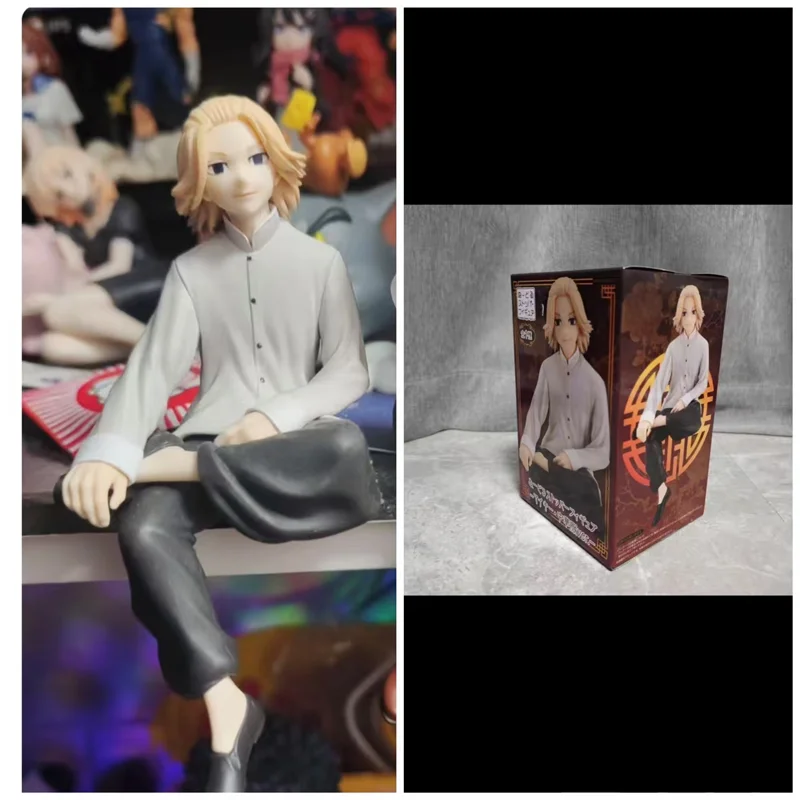 

In Stock Genuine Furyu Tokyo Revengers Manjiro Sano Chinese Clothing Mikey Pvc Collector Desktop Ornament Figure Model Toy Gift