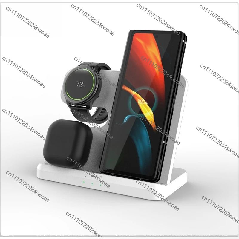 Private Mold Multi-function  Wireless Charger, Suitable for Mobile Phones, Watches, Earphones, Fast Charging Wireless Charger