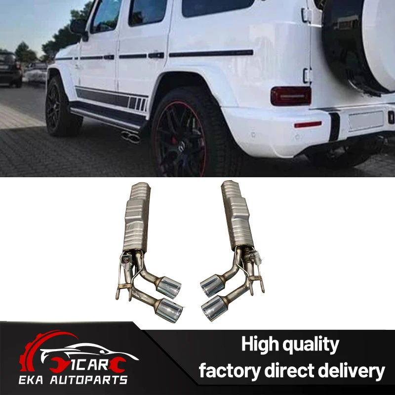 

For Benz G-Class W465 W464 AMG Style Exhaust System For G63/g500 AMG Double sided Exhaust Pipe 2025y Stainless Steel Material
