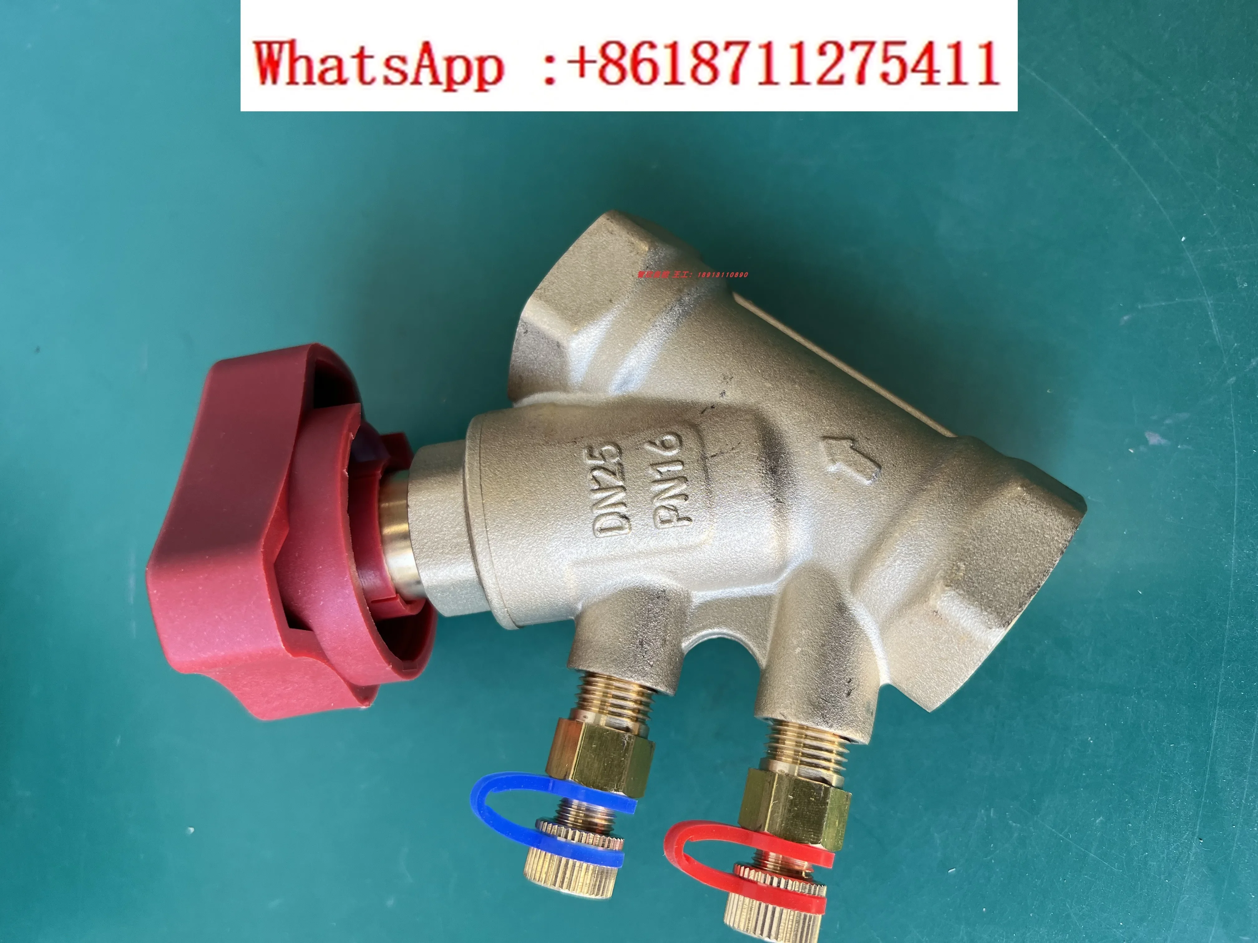 VSBC series brass thickened static balance valve internal thread thread digital locking 4 points 6 points