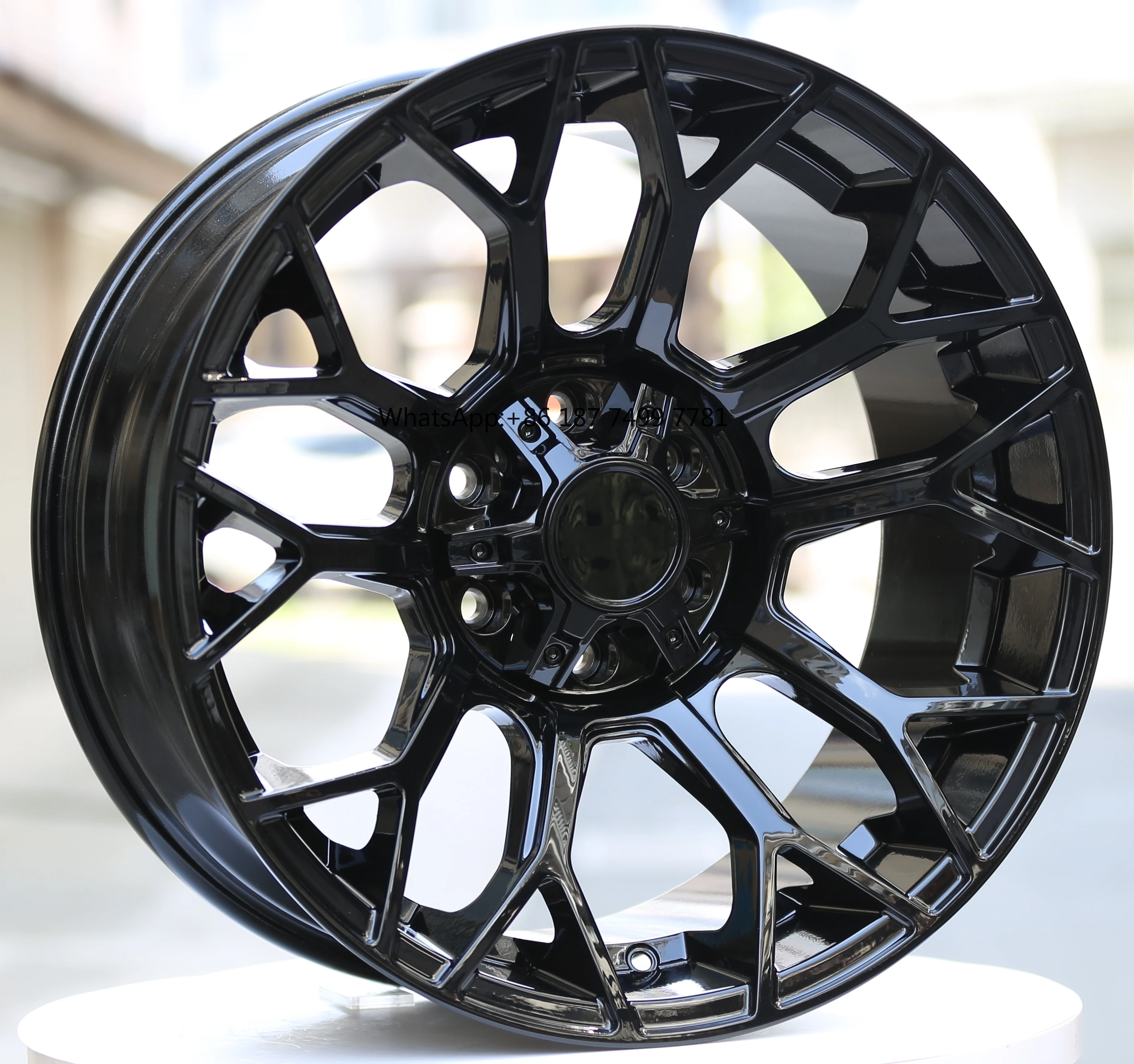 

20-22 Inch Deep Concave Alloy Wheels for Pickup SUV Five Six Holes Car Wheels Compatible F150 GMC Ranger Savana 1500 Sierra1500