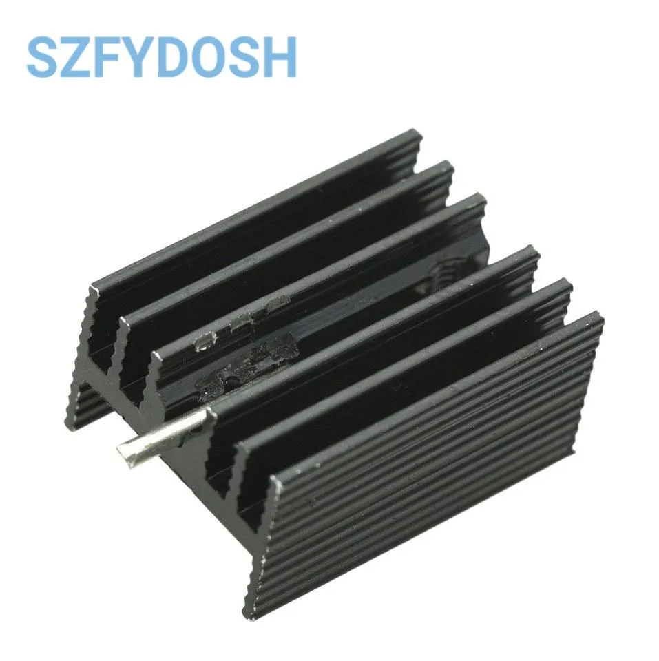 5PCS TO-220 Triode Heatsink Radiator Cooler Radiator 21×15×11MM High Quality Aluminum Heat Sink Fin With Needle